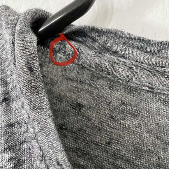 Madewell Heather Gray Short Sleeve T Shirt Tee - Picture 4 of 4